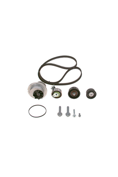 Bosch Water Pump + Timing Belt Set Opel Astra G/Zafira A Microbus Vauxhall As...