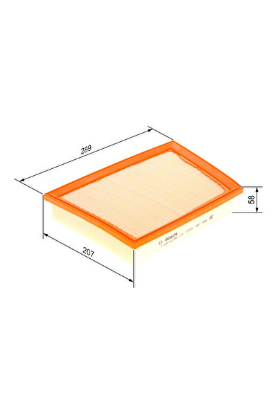 Bosch Filtru Aer Bmw 2 Active Tourer/2 Gran Tourer/X1 Mini Mini