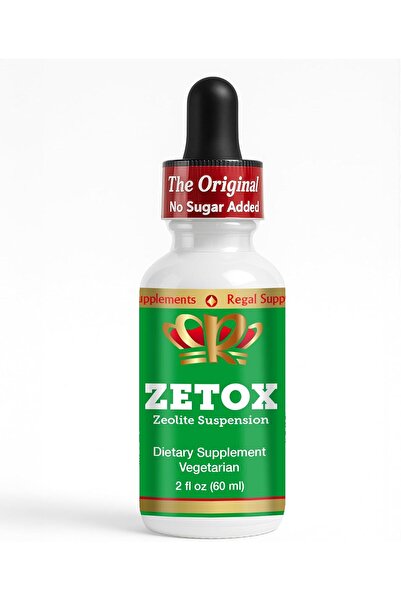 Zeo Health ZETOX | Easy to Take Liquid Zeolite Suspension with B-12 & D3 | Na...