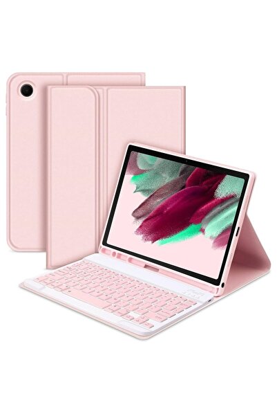 Fogy Galaxy Tab A11 Plus/a9+ Plus 11 İnç 2025 İçin Uyumlu Çıkarılabilir Bluetooth Klavyeli Klavye Kılıfı