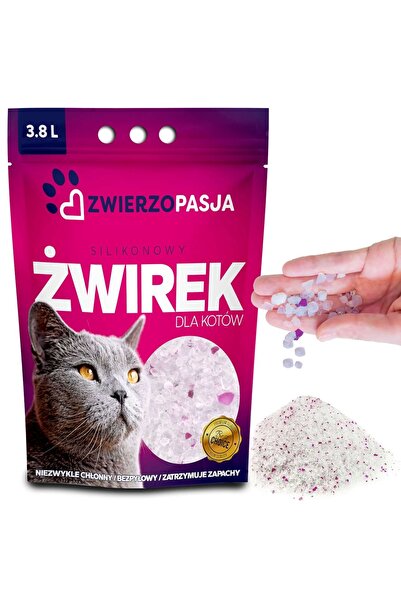 Other Silikonowy żwirek dla kota Zwierzopasja 3,8L