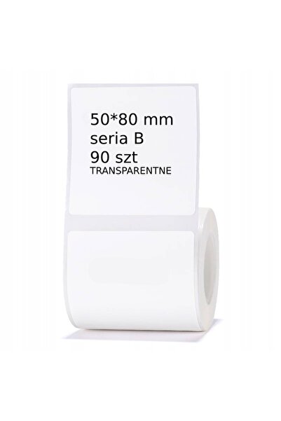 Other Etichete NIIMBOT pentru B21 B3S TRANSPARENTE 50*80mm