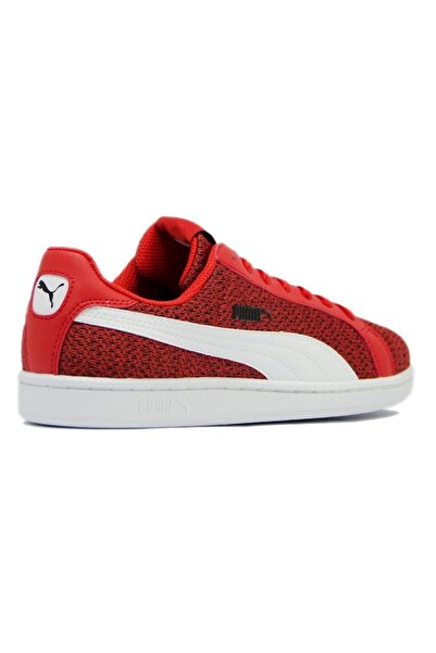 Puma Unisex Smash Knit sneakers, red, 36 EU