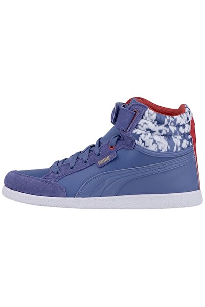 Puma IKAZ MID STRAP JR children's sports shoes, purple, 38 EU