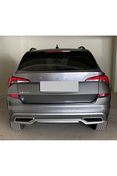 GUNTURKCAR Skoda Kamiq 2019-2023 TEK ÇIKIŞ difüzör görünüm