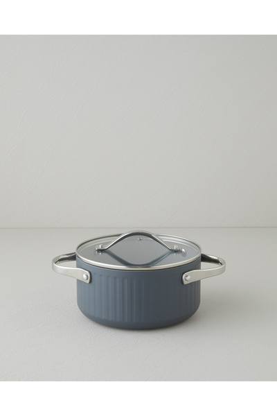 English Home Berlin Fusion Pro Seramik Derin Tencere Gri