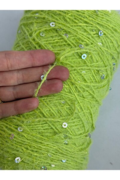 Pİ Yarn İri pullu tavşan tüyü ipi