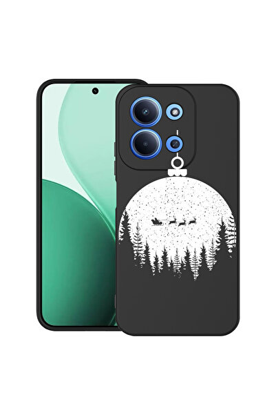 bestcase Carcasă ultra subțire TPU pentru Xiaomi Redmi 15C 5G (173mm), cu design Glob de Crăciun, 2100002 B 1605