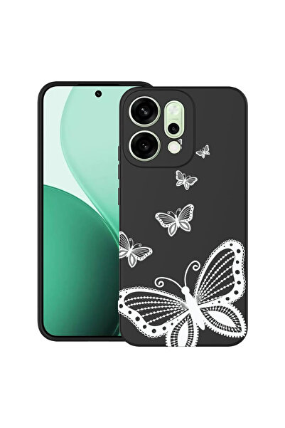 bestcase Carcasă ultra subțire TPU pentru Oppo Reno14 5G, fluture, 2082899 B 79
