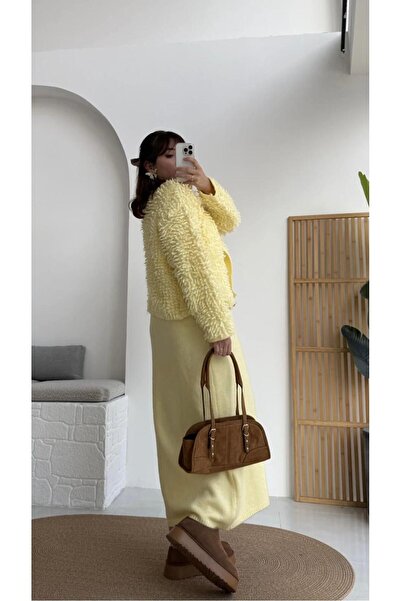 SBL COLLECTİON Fringed Cardigan Dress Set