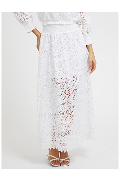 Guess Guess maxi skirt, white