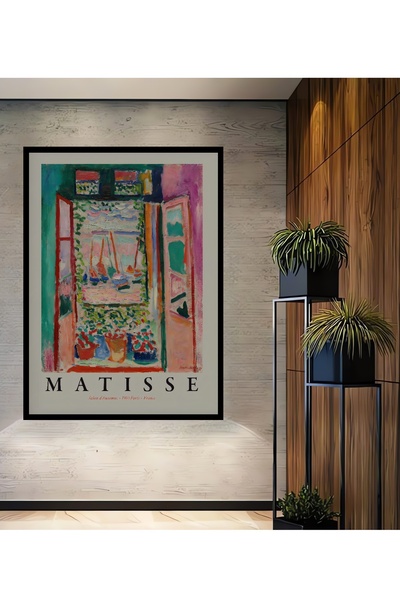 Teona Ahşap Tablou decorativ din lemn dreptunghiular cu aspect de cadru de pe...