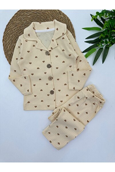 LEVVE Girl's Pajama Set