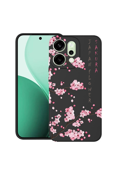 bestcase Carcasă ultra subțire TPU pentru Oppo Reno14 5G, Cherry Blossom, 208...