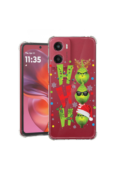 bestcase Противоударен калъф за Motorola Moto G06, Grinches - Ho Ho Ho, 20784...