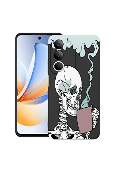 bestcase Carcasă ultrasubțire TPU pentru Realme C71, cu craniu, 2071154 B 252