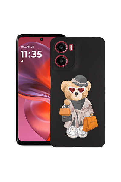 bestcase Carcasă ultra subțire TPU pentru Motorola Moto G06, Teddy Bear Shopp...