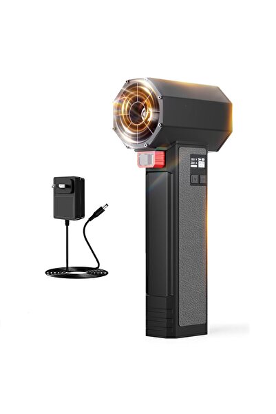 Generic منفاخ هواء مجفف السيارة، منفاخ قوي لتفاصيل السيارة، منفاخ مجفف توربو لتجفيف السيارة، سلكي