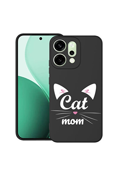 bestcase Carcasă ultrasubțire TPU pentru Oppo Reno14 5G, Mamă pisică, 2082899...