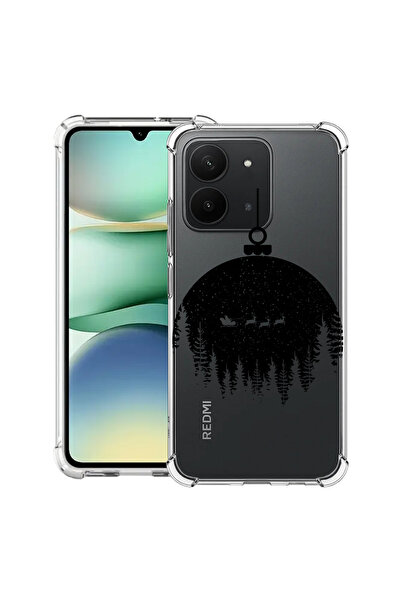 bestcase Carcasă antișoc pentru Xiaomi Redmi 15C 4G (171 mm), Glob de Crăciun...