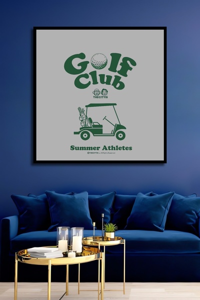 Teona Ahşap Декоративна дървена правоъгълна рамка за снимки Голф клуб Летни с...