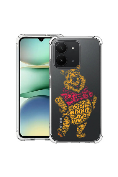 bestcase Удароустойчив калъф за Xiaomi Redmi 15C 4G (171 мм), Калиграфски Пух...
