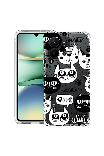 bestcase Αντικραδασμική θήκη για Xiaomi Redmi 15C 4G (171 MM), Cool Cats, 207...