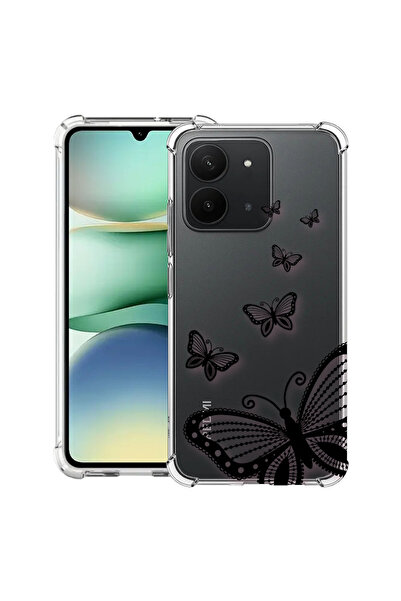 bestcase Carcasă antișoc pentru Xiaomi Redmi 15C 4G (171 mm), fluture, 207849...