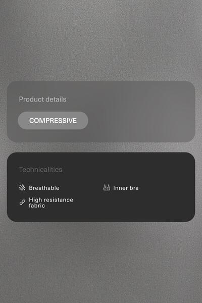 Oysho Retro Compressive Tank top