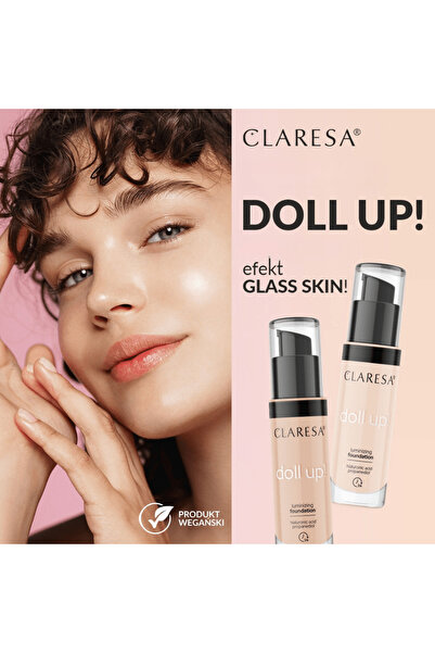 Claresa Illuminating foundation, Doll Up! No. 01,