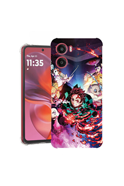 bestcase Carcasă antișoc pentru Motorola Moto G06, Demon Slayer, 2078499 AS 1701