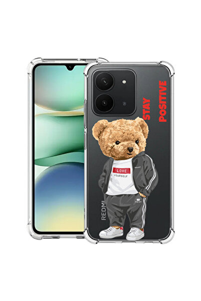 bestcase Carcasă antișoc pentru Xiaomi Redmi 15C 4G (171 mm), Stay Positive -...