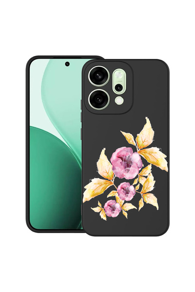 bestcase Carcasă ultra subțire TPU pentru Oppo Reno14 5G, flori pastelate, 20...