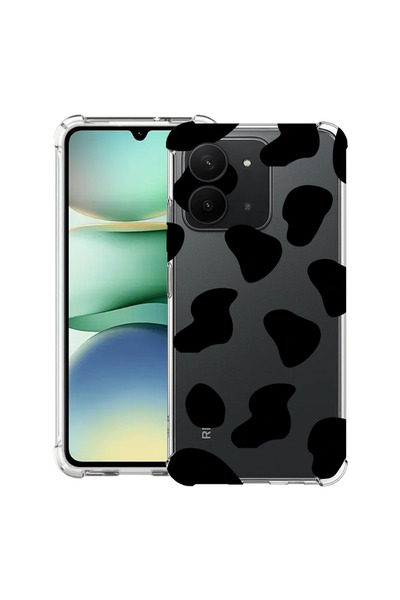 bestcase Carcasă antișoc pentru Xiaomi Redmi 15C 4G (171 mm), Black Cow, 2078...