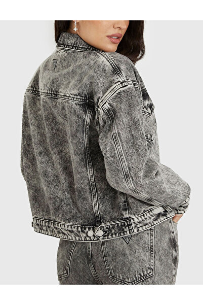 Guess Guess Denim Jacket, gray