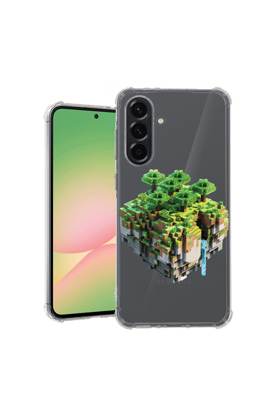 bestcase Carcasă antișoc pentru Samsung Galaxy A17 5G, Minecraft, 2078494 AS ...