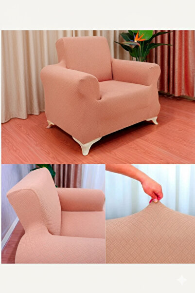 kutlale Husa pentru fotoliu jacquard model coș