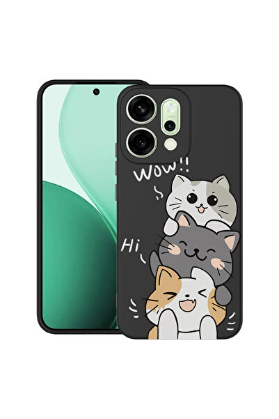 bestcase Carcasă ultrasubțire TPU pentru Oppo Reno14 5G, Cat Wow, 2082899 B 1855