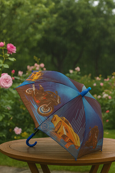 Silmarillion 71 CM!Çocuklara Yağmuru Sevdiren Katlanır Bardak Kılıflı Düdüklü Çocuk Şemsiyesi Yağmur Kış Sonbahar