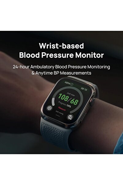 Huawei WATCH D2 Smartwatch, 1.82" AMOLED Touch Display, Blood Pressure Monitoring, Slim Design, Blue