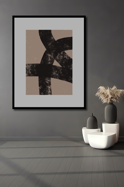 Teona Ahşap Tablou decorativ din lemn dreptunghiular, lucrări de artă abstractă, aspect de cadru