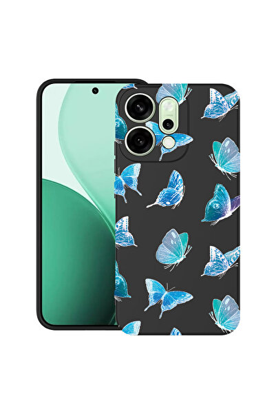 bestcase Carcasă ultra subțire TPU pentru Oppo Reno14 5G, model fluture, 2082...
