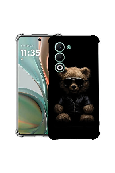 bestcase Carcasă antișoc pentru Xiaomi Redmi 15 (171 mm), stil ursuleț, 20784...