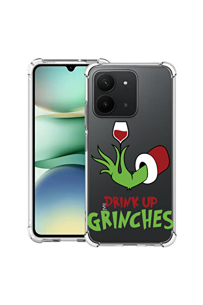 bestcase Удароустойчив калъф за Xiaomi Redmi 15C 4G (171 мм), Grinches - Drin...