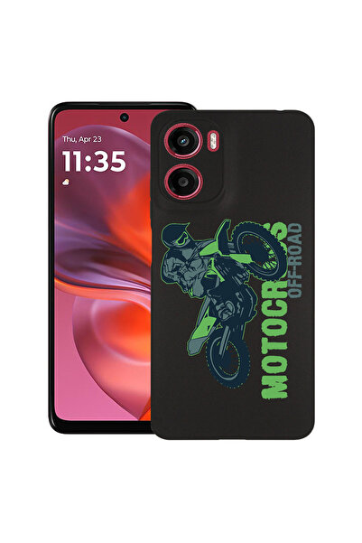 bestcase Carcasă ultra subțire TPU pentru Motorola Moto G06, Motocross, 20829...