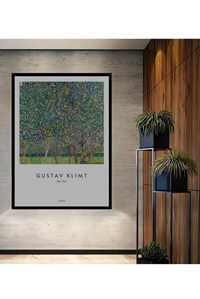 Teona Ahşap Декоративна дървена правоъгълна рамка за снимки Густав Климт Дърв...