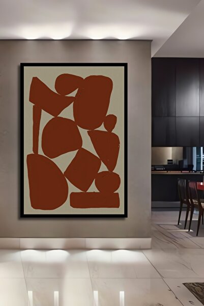 Teona Ahşap Tablou decorativ din lemn dreptunghiular, compoziție de artă abst...