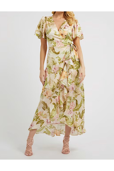 Guess Rochie maxi Guess, mix culori