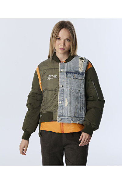 Twist DENİM MIX COLORBLOCK MONT