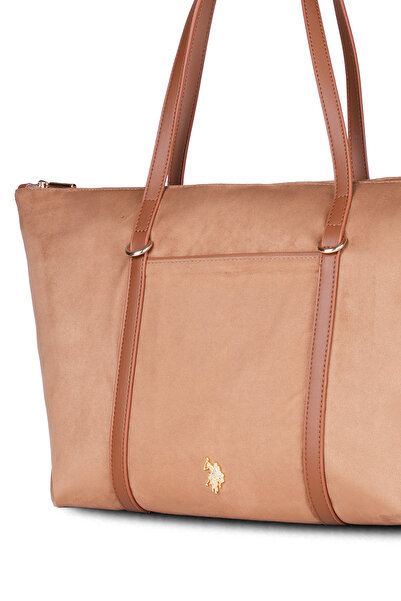 U.S. Polo Assn. K.Beige Women's Shoulder Bag Us26310 Online Exclusive